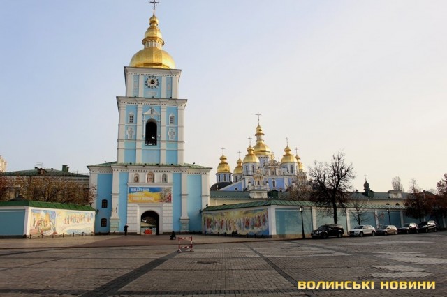 Михайлівський Золотоверхий монастир, який став місцем прихистку