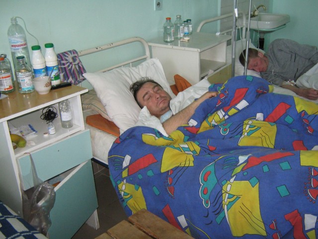 Ігор Желізко у лікарні після нападу