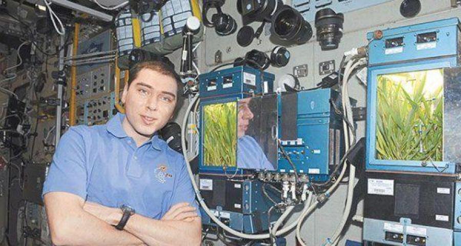 Первый овощ выращенный в космосе. Опыты с растениями на МКС (Международная Космическая станция). Космическая оранжерея МКС.