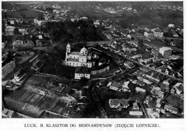 Аерофотозйомка Луцька Міжвоєнний період