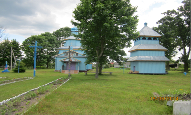 Різдво-Богородичний храм та дзвіниця с.Троянівка