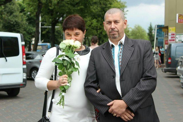 Степан Панафідін із дружиною Наталією