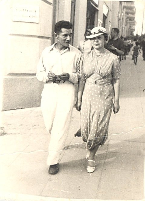 Луцькі караїми Боґуслав та Наталія Абковичі, фото міжвоєння