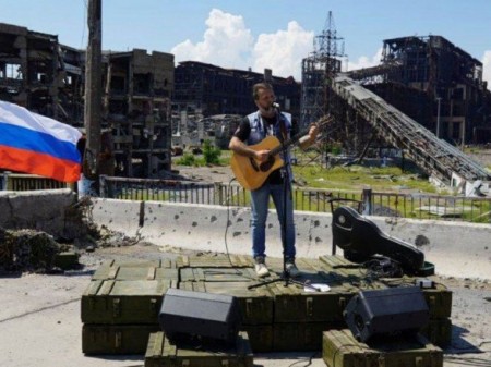 Шабаш на кістках: окупанти влаштували концерт на «Азовсталі» - volynfeed.com