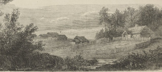 Село на Волинському Поліссі, 1870 р.