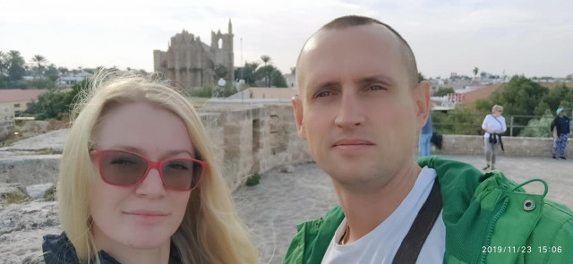 Дмитро Конончук з дружиною