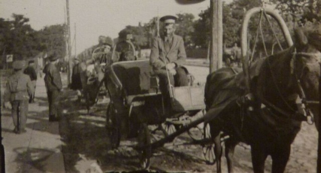 Транспорт на вулицях Ковеля, 1915 р.