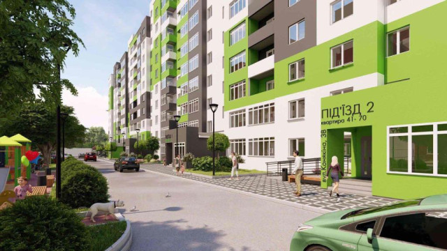 Продаж квартир у зеленому будинку вже стартував