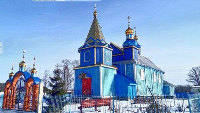 Сучасний вигляд храму в с. Заброди