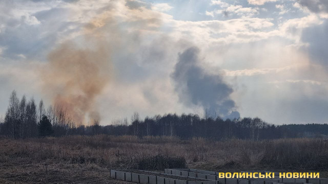 Перші вибухи на околиці Гавронщини