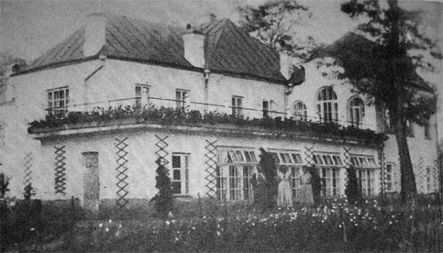 Зображення з книги Романа Афтаназі Dzieje rezydencji na dawnych kresach Rzeczypospolitej