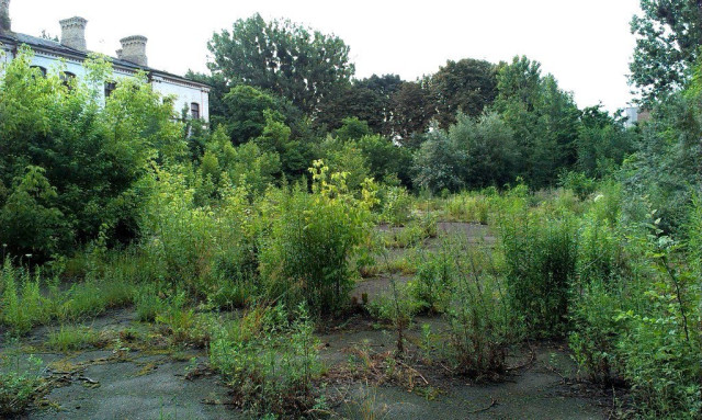 Навчальний корпус і плац