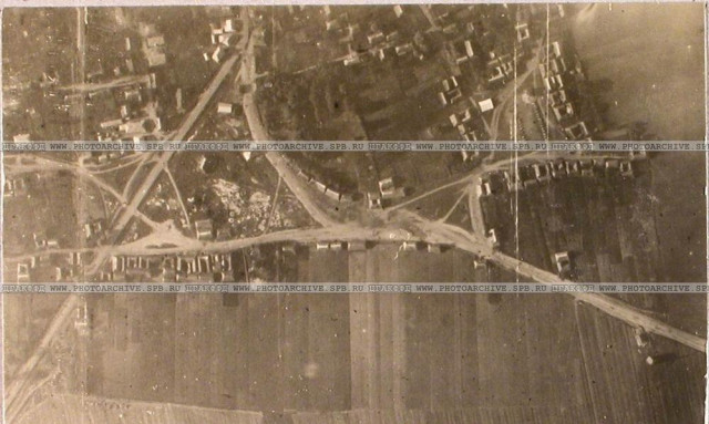 Аерофотозйомка Ковеля Літо 1915 року