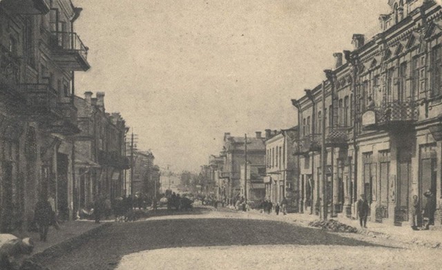 Вулиця Ягеллонська (тепер Лесі Українки) в Луцьку
