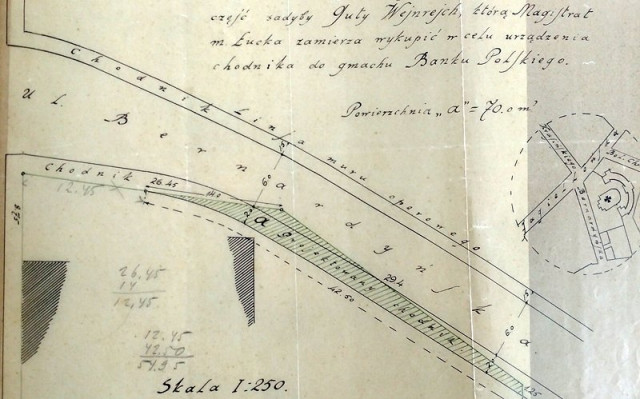Ділянка, орендована під тротуар