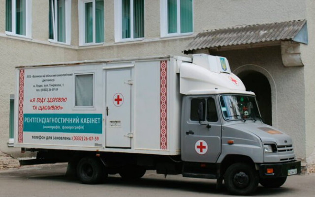 Пересувний цифровий мамограф