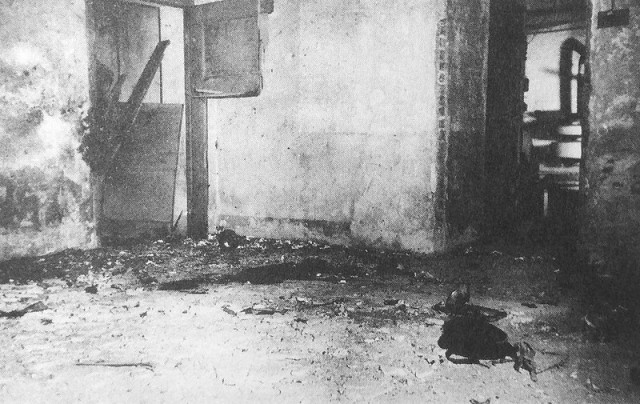 Поліційний відділок після вибуху