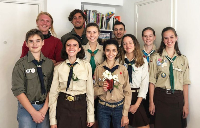 З аргентинськими пластунами