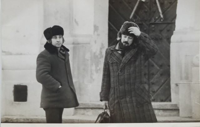 Олександр Валента (зліва) та Юрій Герман