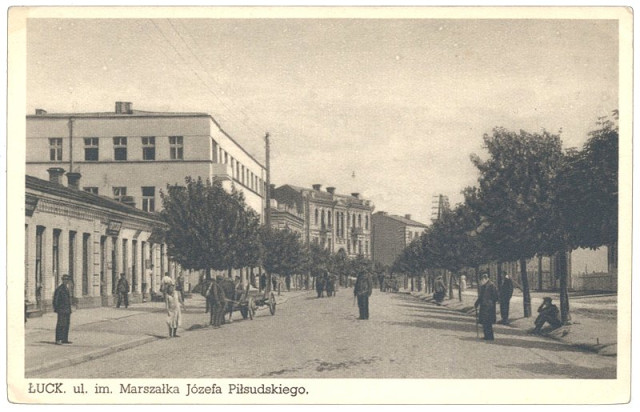 Теперішня вулиця Винниченка. Поштова листівка