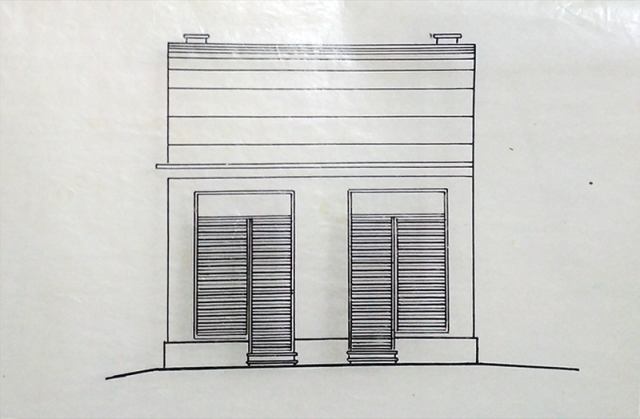 Перебудована цукерня Доби Цицман. Копія з Державного архіву Волинської області