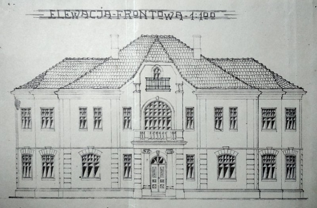 Фасад вілли Рафаловських