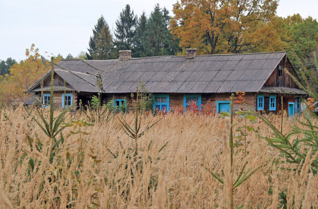Старий гуртожиток в Ішівському лісництві