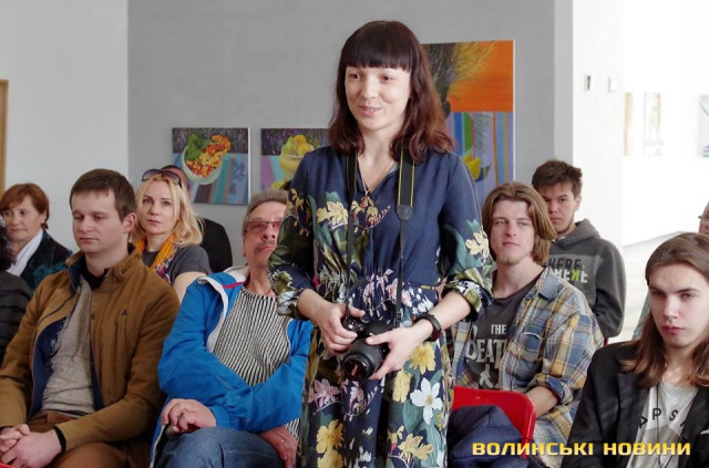 Виступає Ольга Москвич