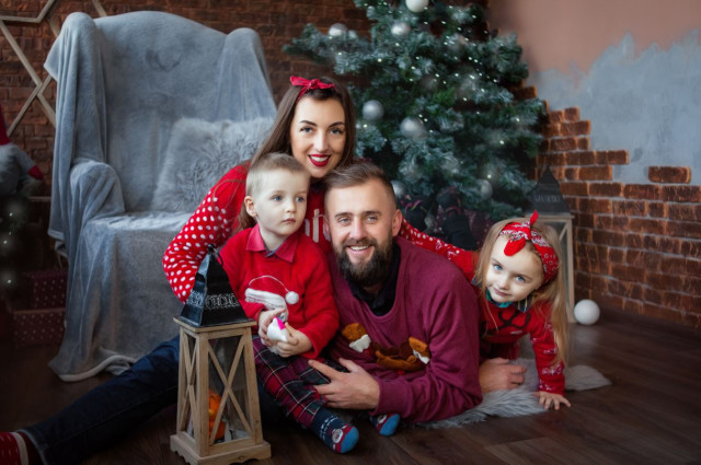 Сашко Гаврилюк з родиною