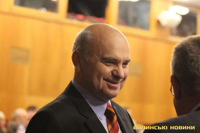 колишній голова облради Володимир Войтович