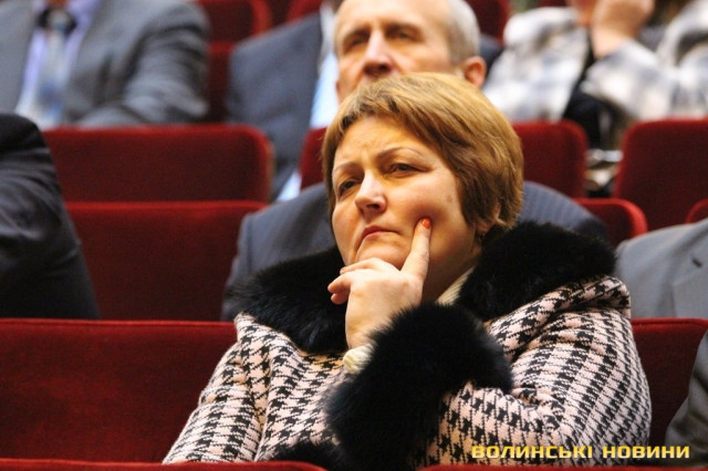 директор Волинського обласного центру зайнятості, депутат облради Раїса Кучмук