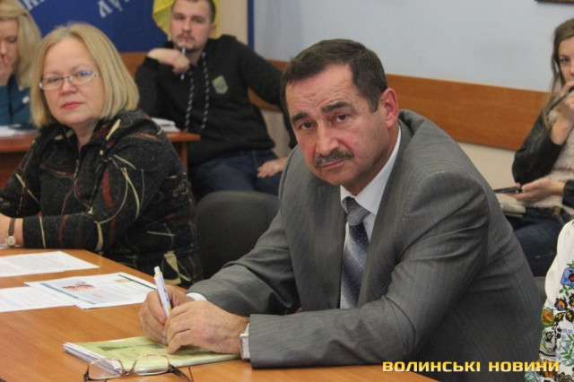 начальник управління охорони здоровя Луцької міської ради Федір Кошель