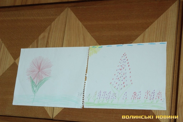 малюнки дітей тимчасових переселенців