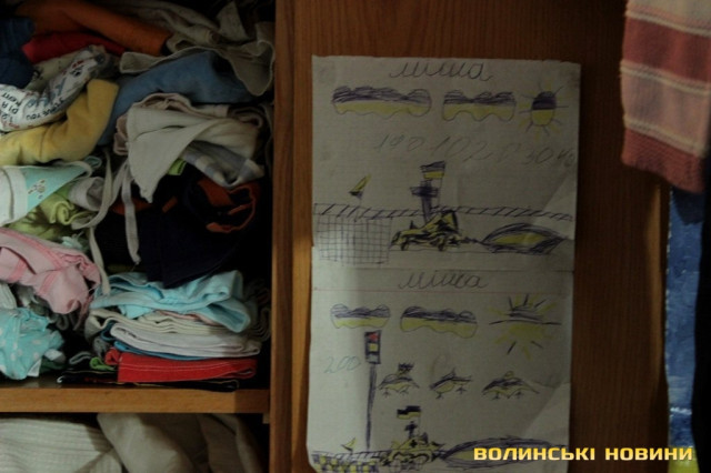 малюнки старшого сина Світлани