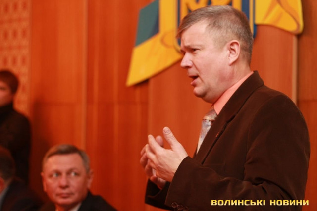 Голова Волинської обласної філії Всеукраїнської Благодійної Організації «Український фонд «Благополуччя дітей» Валерій Петрович