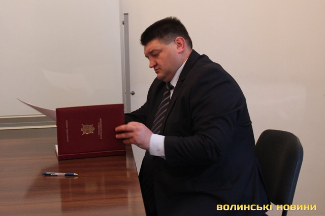прокурор Волинської області Вадим Максимов