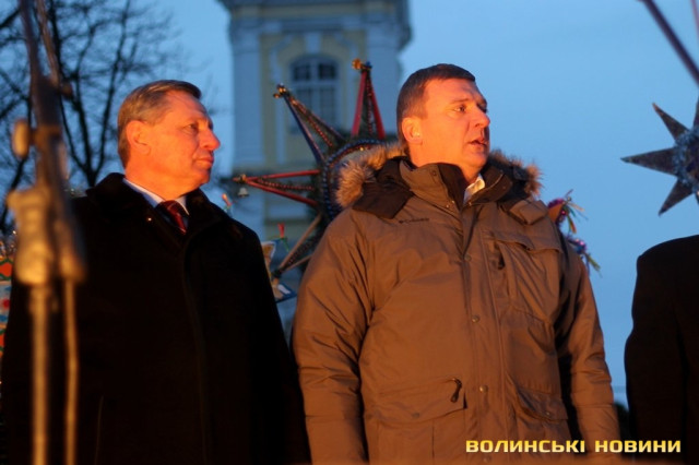 Луцький міський голова Микола Романюк та секретар Павлоградської міськради Дніпропетовської області Євген Аматов