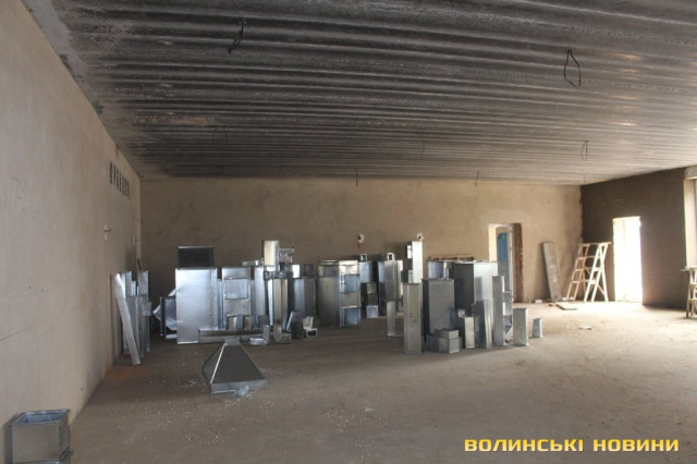 У харчоблоці монтують витяжки