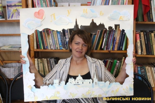 На фото - Ольга Тиха