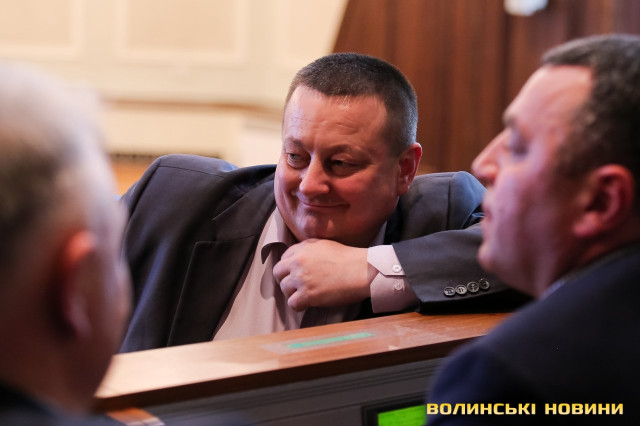 Перший заступник голови облради Олександр Пирожик