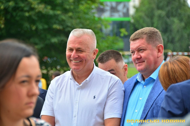 Депутати Волиньради Юрій Ройко і Михайло Імберовський