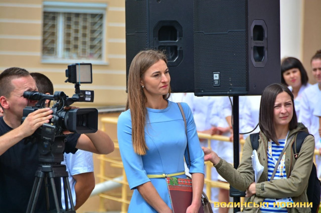 Начальник відділу з питань управління об’єктами спільної власності територіальних громад сіл, селищ, міст області та землями комунальної власності виконавчого апарату обласної ради Мирослава Якимчук