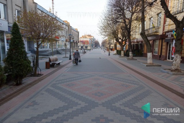 Вулиця Лесі Українки у Луцьку після реконструкції, 2016 рік