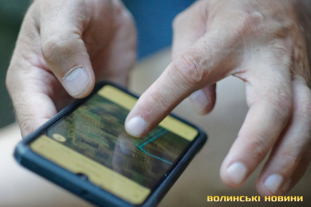 На запасному телефоні зберіглася частина маршруту полонених.