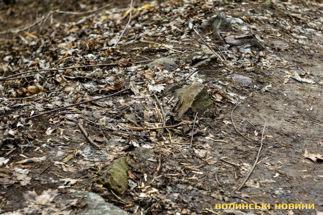 Основа дамби викладена з каменю.