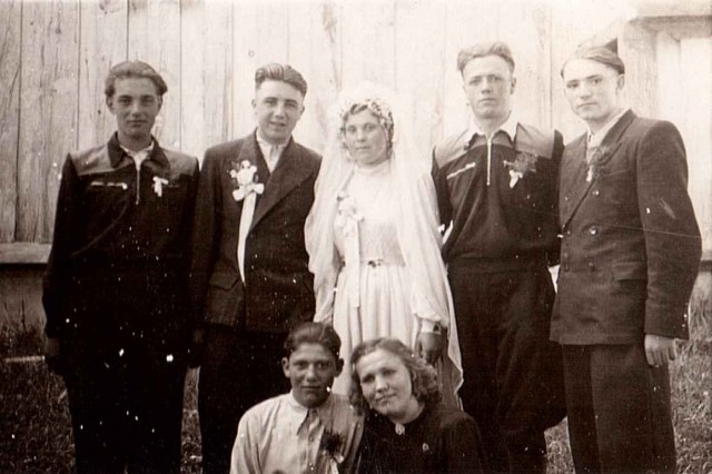 Сільське весілля, 1950-ті роки