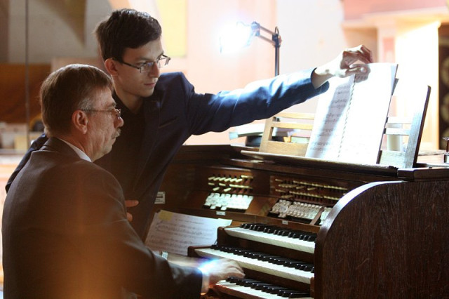 Петро Сухоцький та Марк Новакович