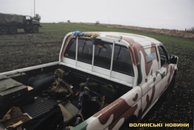 Машина, у якій загинув Віктор від осколка 