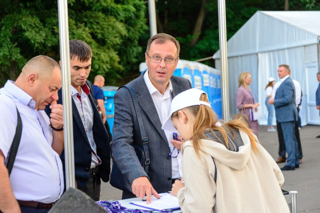 Волинська делегація приїхала однією із перших
