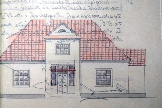 Будинок Меєра Бака. Копія з Державного архіву Волинської області